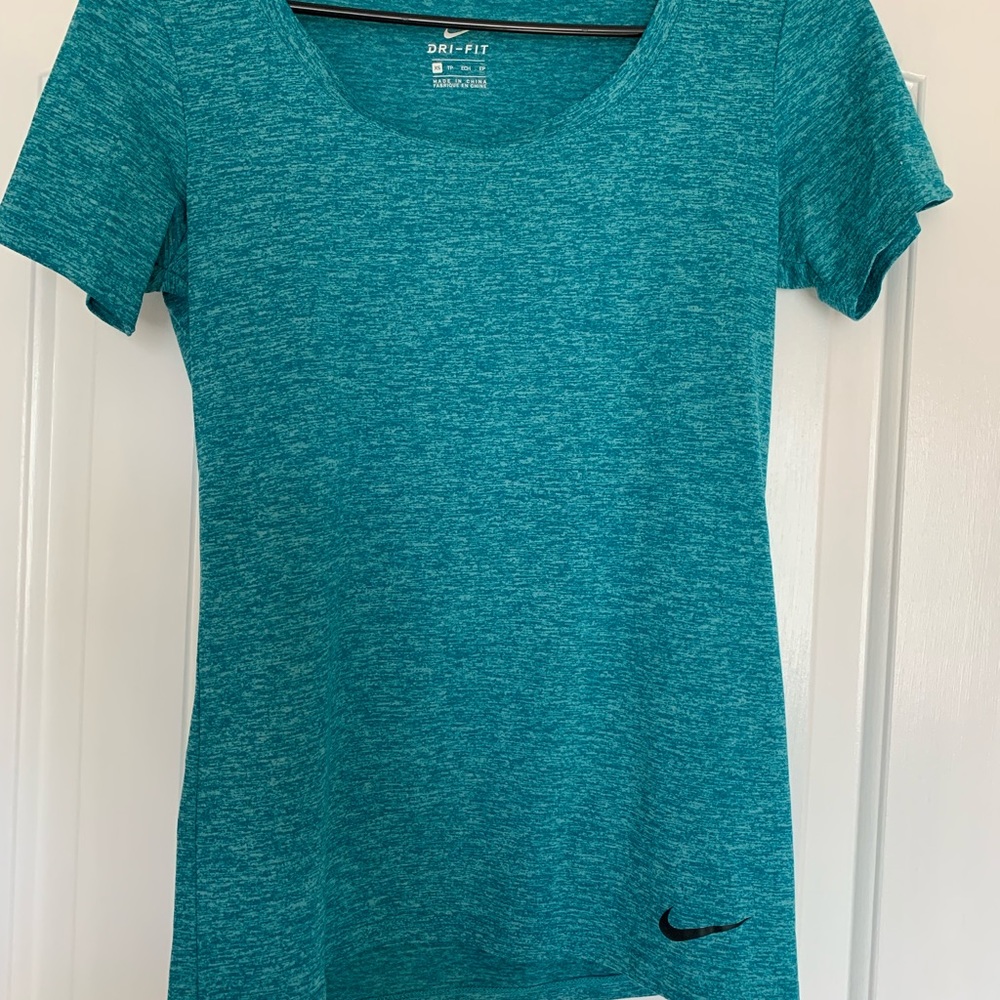 Dark teal Nike tee, size XS